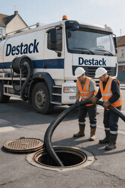 Desobstrução de esgoto